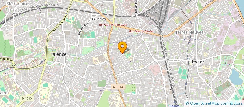 localisation de l'entreprise GAEL DRIVER à BEGLES