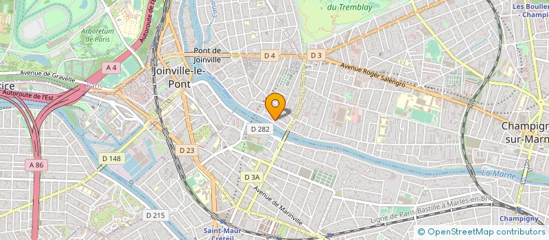 localisation de l'entreprise GAEL NET à JOINVILLE-LE-PONT