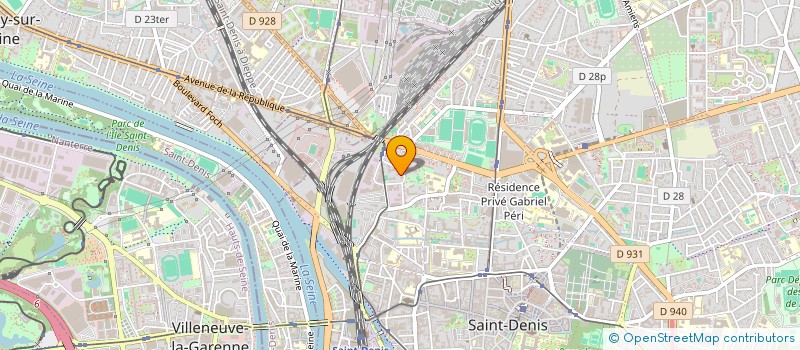 localisation de l'entreprise GAEL TAXI  SAINT-DENIS