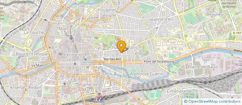 localisation de l'entreprise GAELIC CONSTRUCTION à RENNES