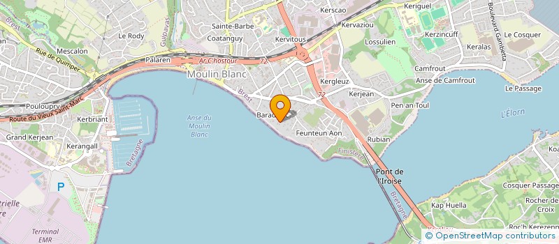 localisation de l'entreprise GAELISA  LE RELECQ-KERHUON