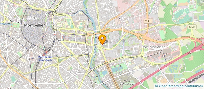 localisation de l'entreprise GAELLE CONSULTING à MONTPELLIER