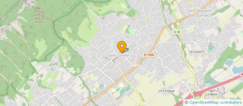 localisation de l'entreprise GAELLE ET JANNICK C.  SAINT-ISMIER