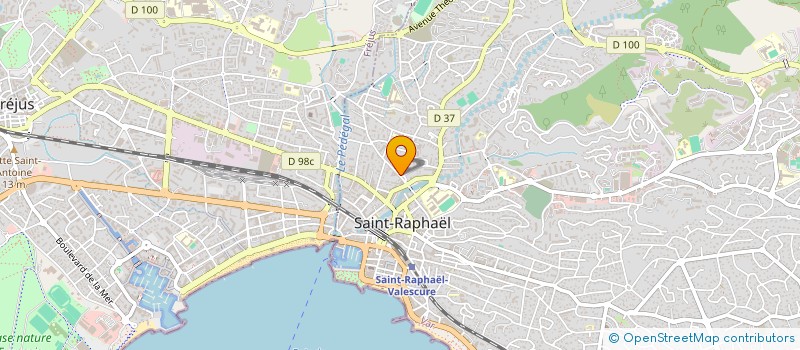localisation de l'entreprise GAELLE KRIEF ET CAROLINE HERNANDEZ, NOTAIRES, ASSOCIES D'UNE SOCIETE CIVILE PROFESSIONNELLE TITULAIRE D'UN OFFICE NOTARI à SAINT-RAPHAEL