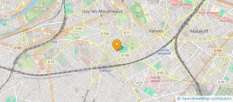 localisation de l'entreprise GAELLE MAUDUIT EDITIONS à VANVES