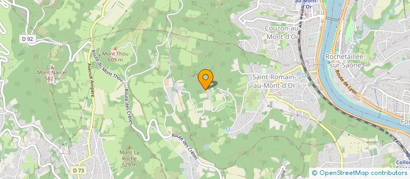 localisation de l'entreprise GAENICK  SAINT-ROMAIN-AU-MONT-D'OR