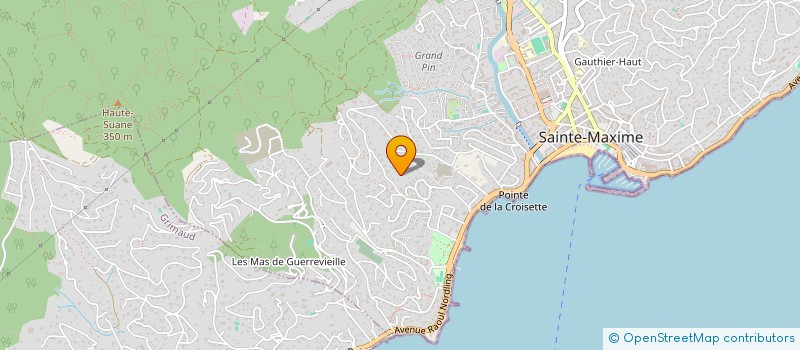 localisation de l'entreprise GAETAN à SAINTE-MAXIME
