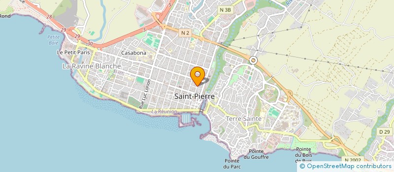 localisation de l'entreprise GAETAN ANDRE IMPORT-EXPORT à SAINT-PIERRE