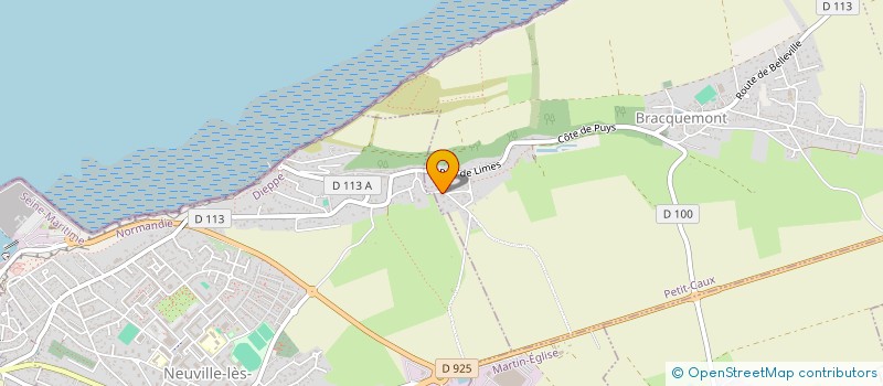localisation de l'entreprise GAETAN OCTAU MENUISERIE DEPANNAGE à PETIT-CAUX
