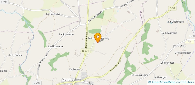 localisation de l'entreprise GAETAN PARIS CONSEIL  MONTHUCHON