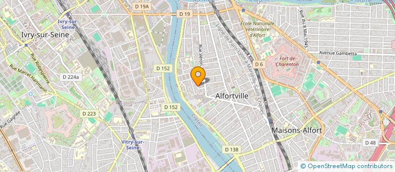 localisation de l'entreprise GAF!  IVRY-SUR-SEINE