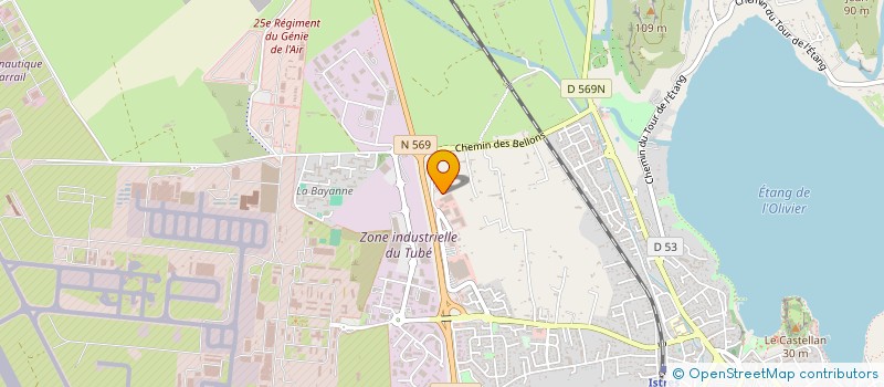 localisation de l'entreprise GAF GROUPE à ISTRES