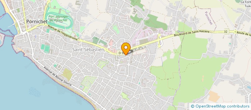 localisation de l'entreprise GAFA à PORNICHET