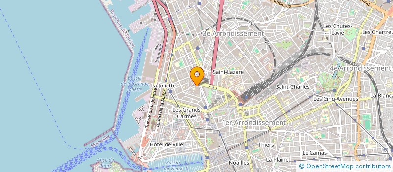 localisation de l'entreprise GAFA à MARSEILLE