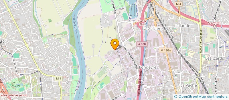 localisation de l'entreprise GAFA FORMATION CONSEIL à TOULOUSE