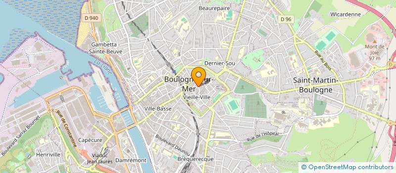 localisation de l'entreprise GAFAGO  BOULOGNE-SUR-MER