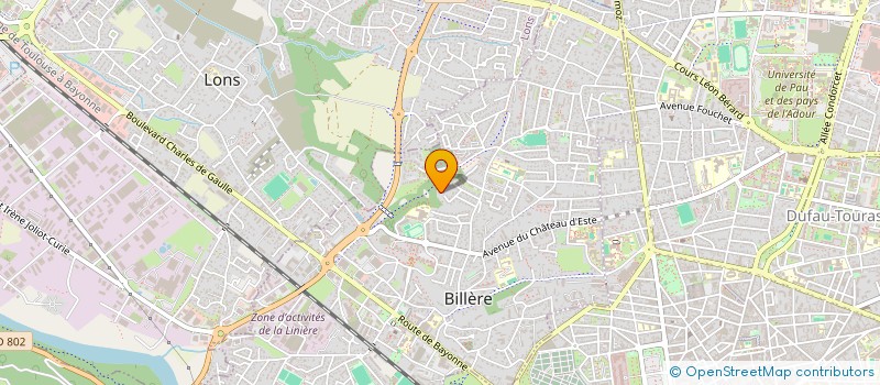 localisation de l'entreprise GAFAM  BILLERE