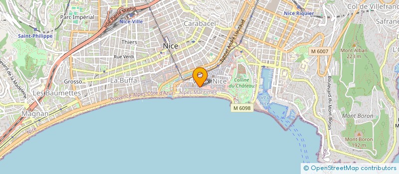 localisation de l'entreprise GAFERE à NICE