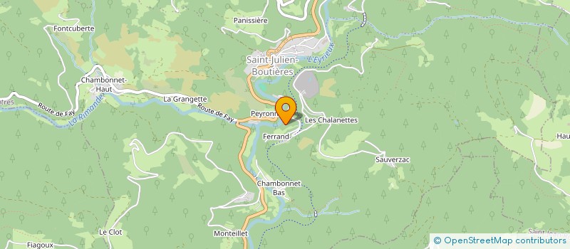 localisation de l'entreprise GAFF 1  SAINT-JULIEN-D'INTRES