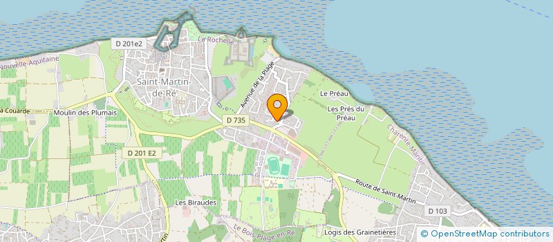 localisation de l'entreprise GAFFARD  SAINT-MARTIN-DE-RE