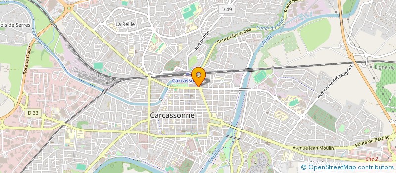 localisation de l'entreprise GAFFE à CARCASSONNE
