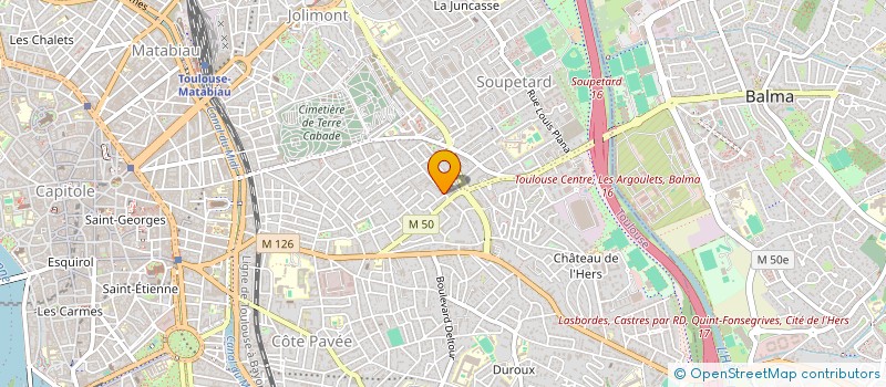 localisation de l'entreprise GAFIEIRA VILLE ROSE à TOULOUSE