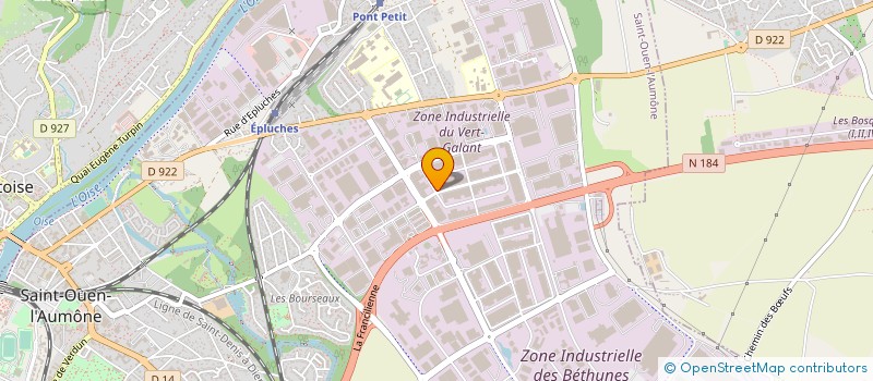 localisation de l'entreprise GAFIMOPA à SAINT-OUEN-L'AUMONE