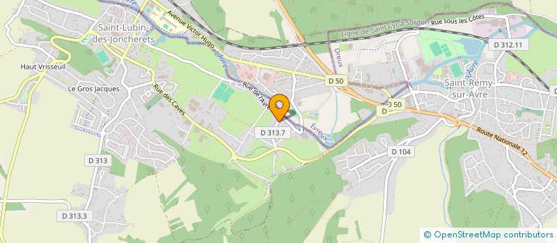 localisation de l'entreprise GAFREMA à SAINT-LUBIN-DES-JONCHERETS