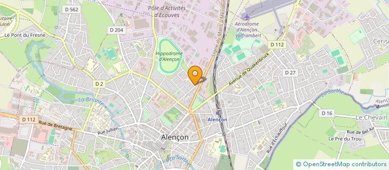 localisation de l'entreprise GAFRET EN ABREGE GAFRET à ALENCON