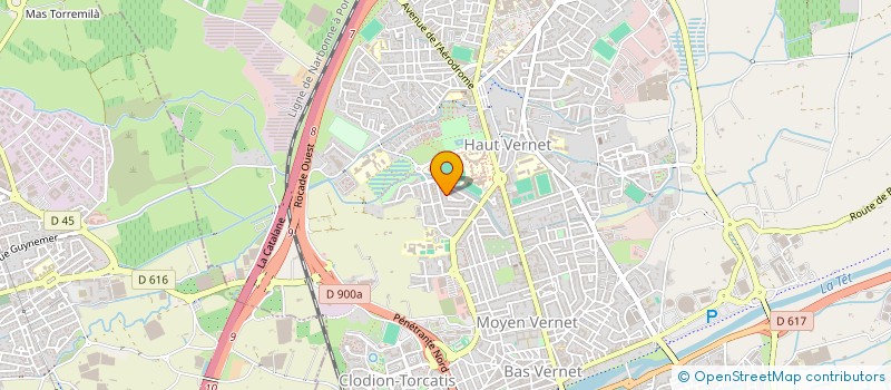 localisation de l'entreprise GAFYP à PERPIGNAN
