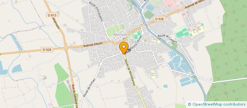 localisation de l'entreprise GAG  MONTECH