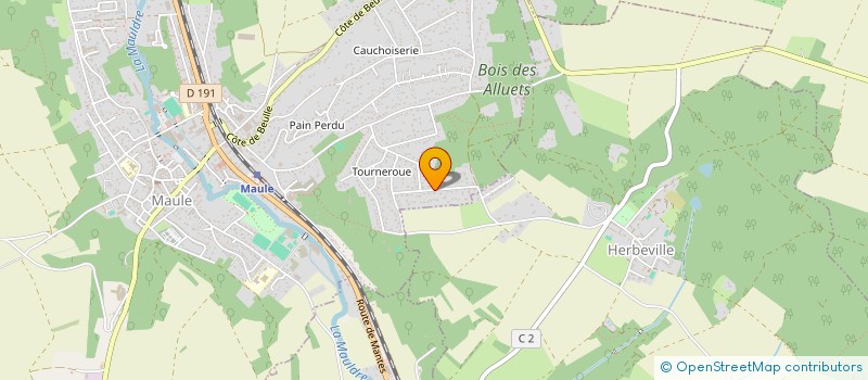 localisation de l'entreprise GAGA LANDES à NEUILLY-SUR-SEINE