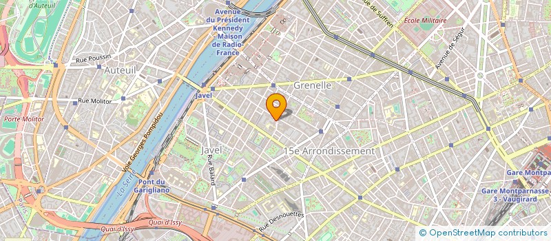 localisation de l'entreprise GAGARINE  PARIS