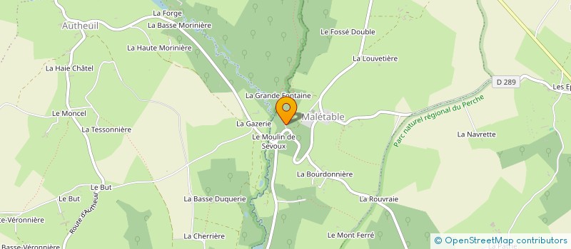 localisation de l'entreprise GAGET à LONGNY LES VILLAGES
