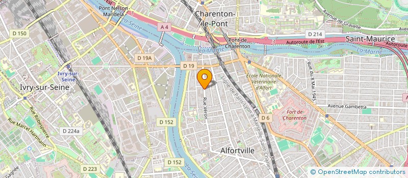 localisation de l'entreprise GAGINANG CYBERSECURITY à ALFORTVILLE