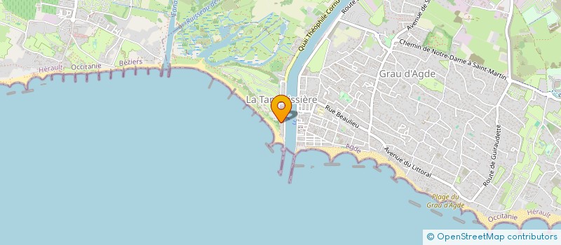localisation de l'entreprise GAGLIARDI MACOUR à AGDE