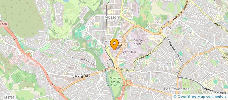 localisation de l'entreprise GAGLIARDO FORMATIONS à MONTPELLIER
