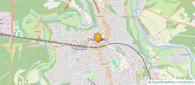 localisation de l'entreprise GAGNAIRE à CHAUMONT
