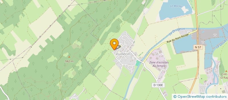 localisation de l'entreprise GAGNALEX  VUILLECIN