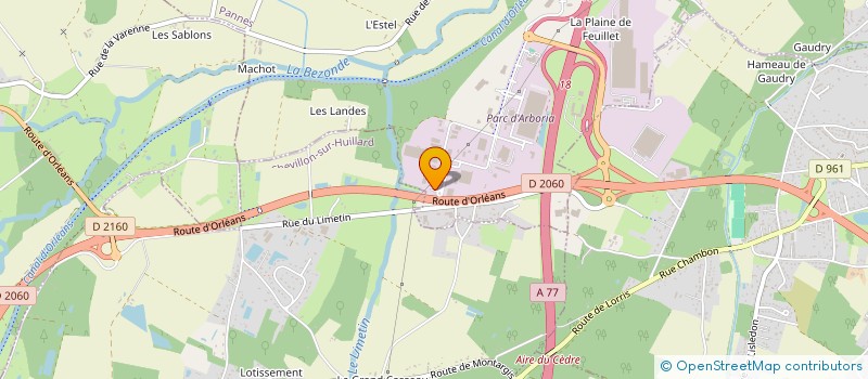localisation de l'entreprise GAGNE 45 à PANNES
