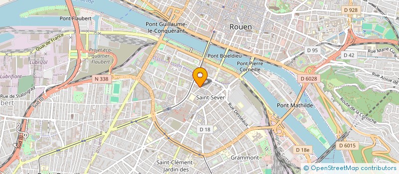 localisation de l'entreprise GAGNER NICOLAS & JANA  ROUEN