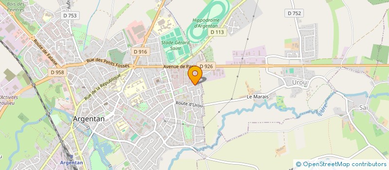 localisation de l'entreprise GAGNEUX CHRISTIAN à GOUFFERN EN AUGE