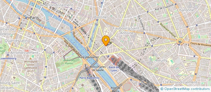 localisation de l'entreprise GAGNON CONSULTANTS à PARIS