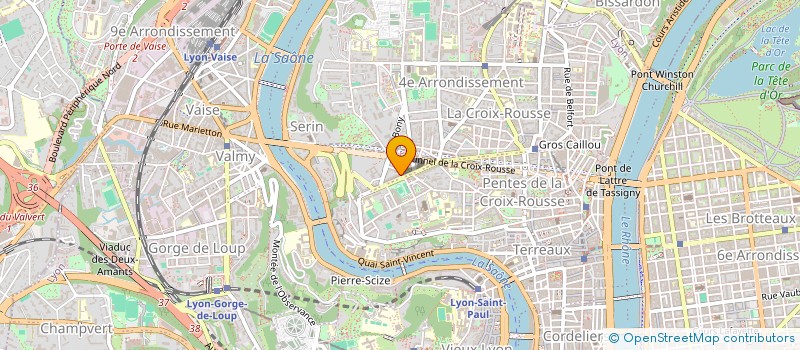 localisation de l'entreprise GAGNOT TIOLLIER  LYON