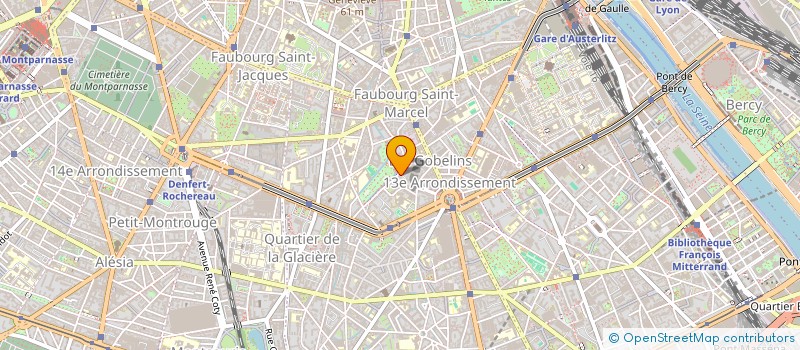 localisation de l'entreprise GAGNY LECLERC à PARIS