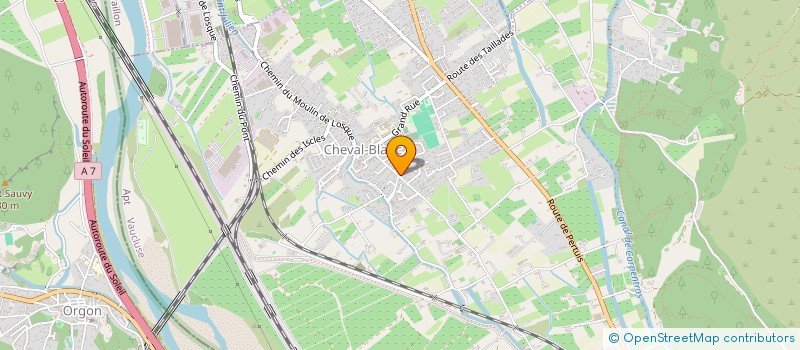 localisation de l'entreprise GAGO  CHEVAL-BLANC