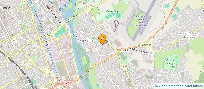 localisation de l'entreprise GAGOULA  TOMBLAINE