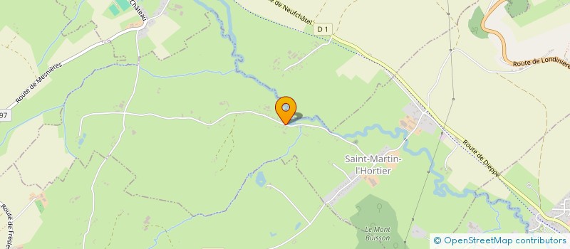 localisation de l'entreprise GAH  SAINT-MARTIN-L'HORTIER