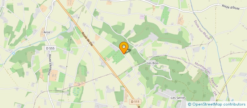 localisation de l'entreprise GAHEN  ETOILE-SUR-RHONE