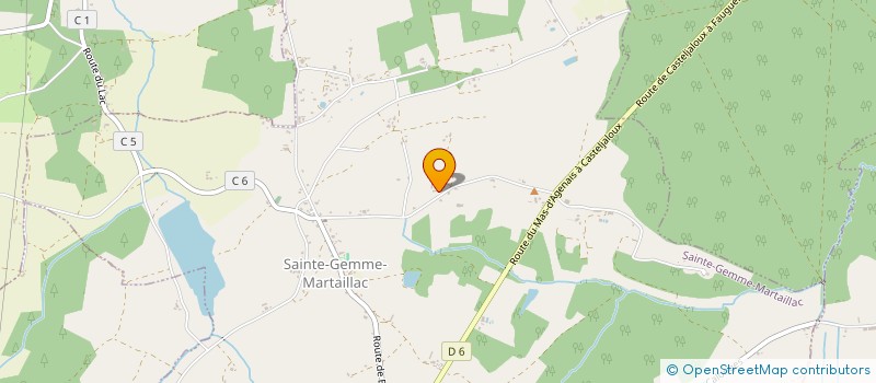 localisation de l'entreprise GAHIA  SAINTE-GEMME-MARTAILLAC